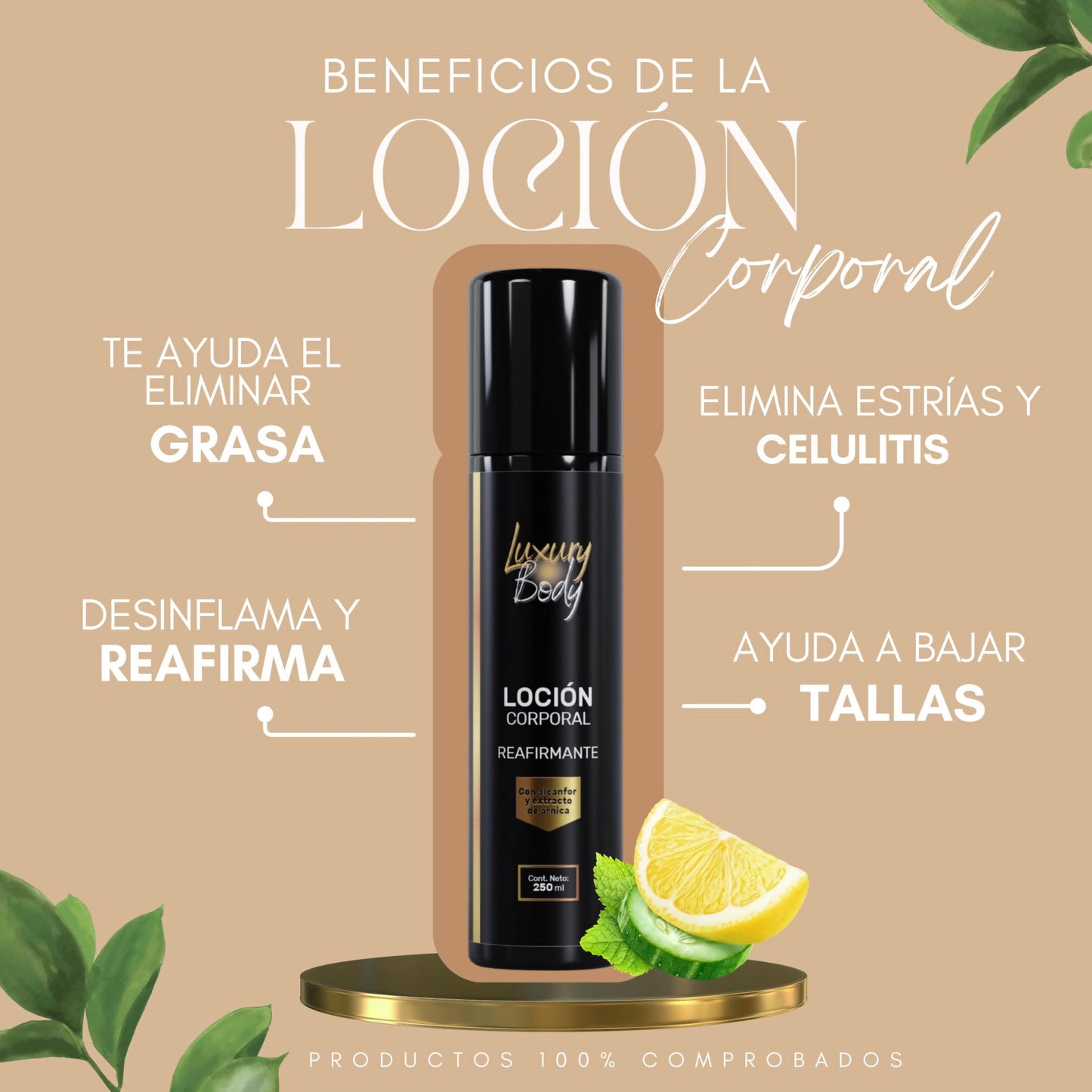 Loción Reafirmante Luxury Body